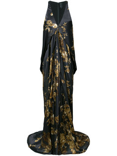 длинное платье с принтом Ormalu Vera Wang