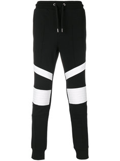 спортивные брюки с контрастными панелями Les Hommes Urban