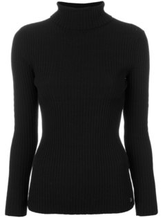 джемпер с высокой горловиной в рубчик Twin-Set