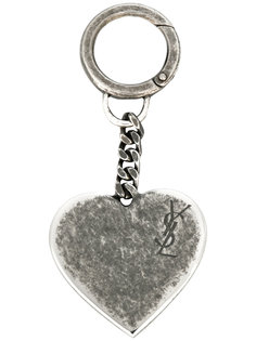 брелок в форме сердца Saint Laurent