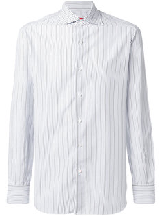 рубашка в тонкую полоску Isaia