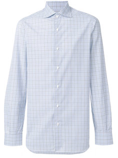 клетчатая рубашка Isaia