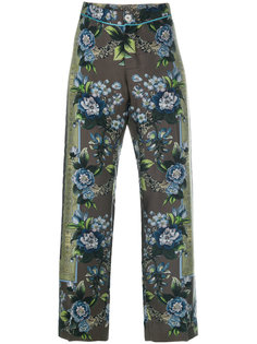 укороченные брюки  с цветочным принтом F.R.S For Restless Sleepers