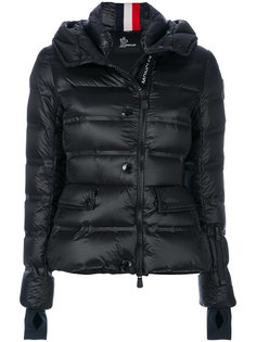 стеганый пуховик с капюшоном Moncler Grenoble
