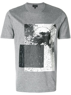 футболка с принтом Eagles  Emporio Armani