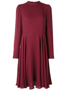 платье с воротником с завязкой Valentino