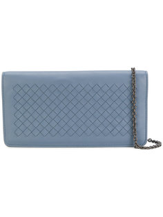 плетеный клатч Bottega Veneta