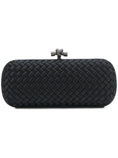 маленький клатч с эффектом плетения Bottega Veneta