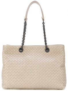 сумка-тоут с эффектом плетения Bottega Veneta