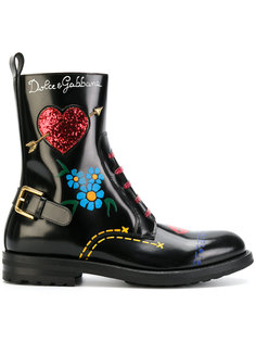 ботинки на шнуровке Dolce & Gabbana