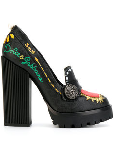 декорированные туфли-лодочки  Dolce & Gabbana
