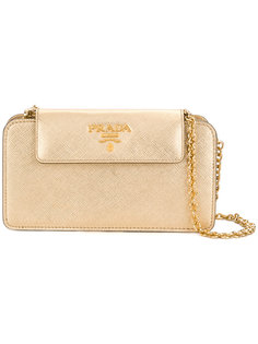 клатч на цепочке Prada