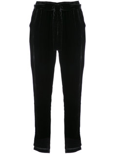 tie waist trousers Gold Hawk