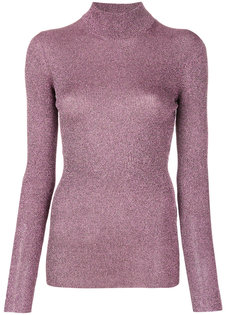свитер-водолазка с эффектом металлик  Missoni
