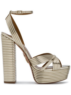 босоножки Sundance 140 на платформе Aquazzura