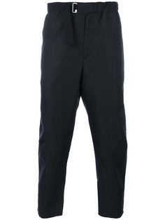 укороченные брюки с карманом на молнии Oamc