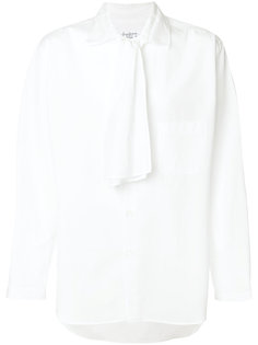 рубашка с воротником с завязкой на мягкий бант Yohji Yamamoto