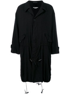 пальто с эластичным подолом Yohji Yamamoto