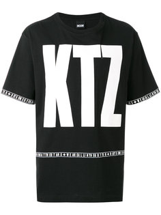 футболка свободного кроя с логотипом KTZ