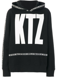 толстовка с принтом логотипа KTZ