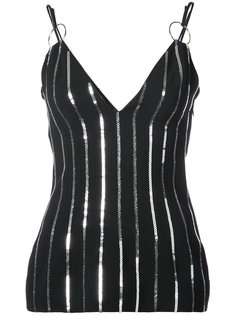 sequined tank top Mugler