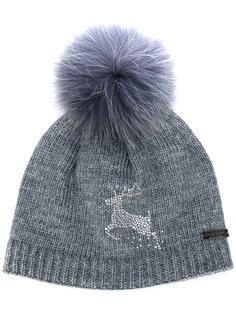 шапка с помпоном и оленем Norton Norton.
