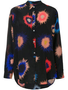 рубашка с цветочным принтом Ps By Paul Smith