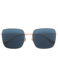 массивные квадратные солнцезащитные очки Dior Eyewear
