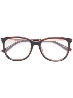очки в квадратной оправе Jimmy Choo Eyewear