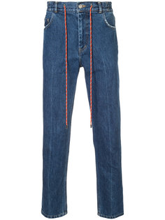 джинсы с поясом на завязках Christian Dada