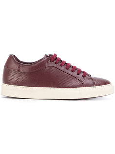 кроссовки на шнуровке с перфорацией Paul Smith