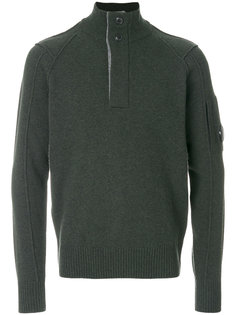 свитер с воротником на молнии CP Company