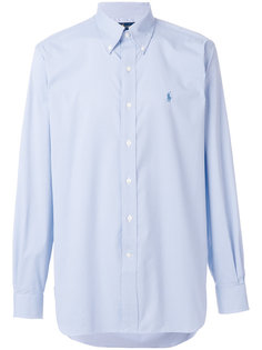 рубашка с вышивкой логотипа Polo Ralph Lauren