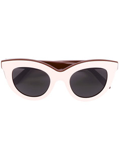 многослойные солнцезащитные очки в оправе "кошачий глаз" Victoria Beckham