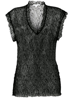 прозрачный топ с V-образным вырезом Iro