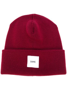 кашемировая вязаная шапка с логотипом Oamc