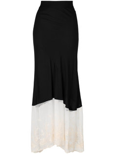 плиссированная юбка  Ann Demeulemeester