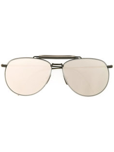 солнцезащитные очки "авиаторы" Thom Browne Eyewear