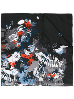 шарф с графическим принтом Kenzo