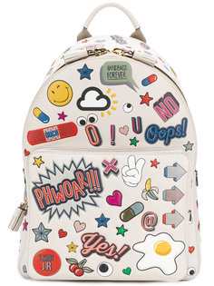 мини-рюкзак All Over Sticker Anya Hindmarch