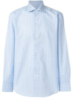 клетчатая рубашка Canali