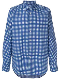 рубашка с узором Canali