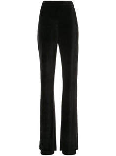 high waisted flared trousers  Christian Siriano