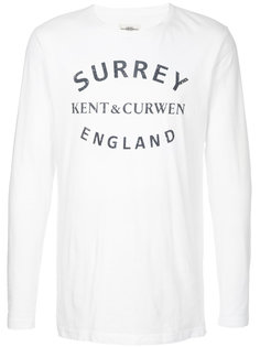 футболка с принтом Kent & Curwen