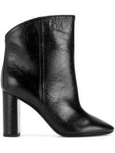ботильоны с резной верхушкой Saint Laurent