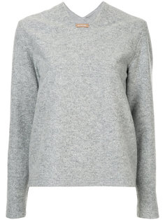 пуловер с V-образным вырезом Nehera