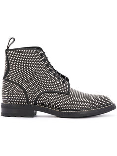 ботинки с заклепками Saint Laurent