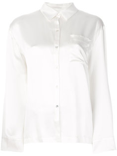 рубашка в пижамном стиле с полосками сбоку Asceno