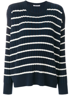 свитер с узором в полоску T By Alexander Wang