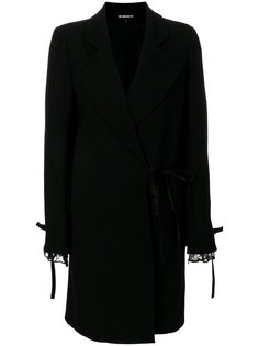 кружевное пальто с завязкой Ann Demeulemeester